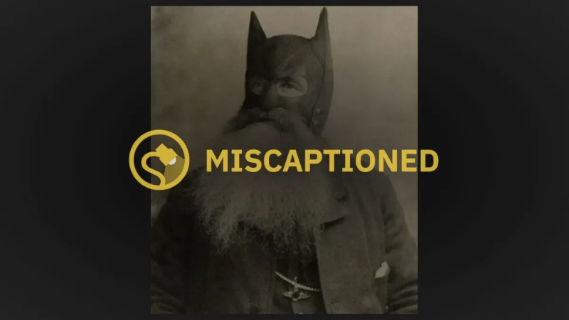Var 'Batman' inspireret af vintagebillede af en skægget, maskeret mand ved navn Bill Smith?
