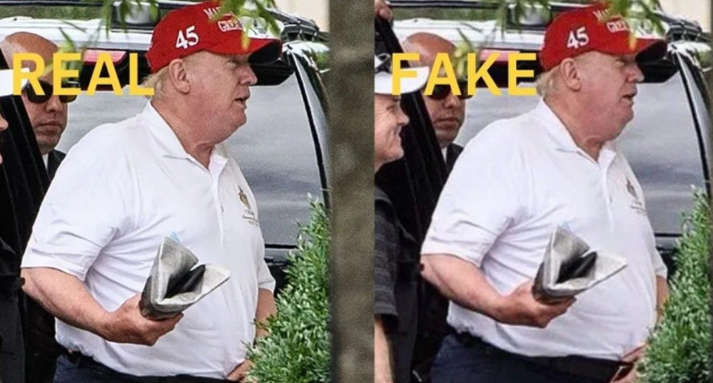 Trump Fake Photos: Eine Sammlung