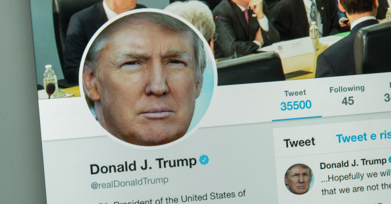 Donald Trump Twitter-Profil