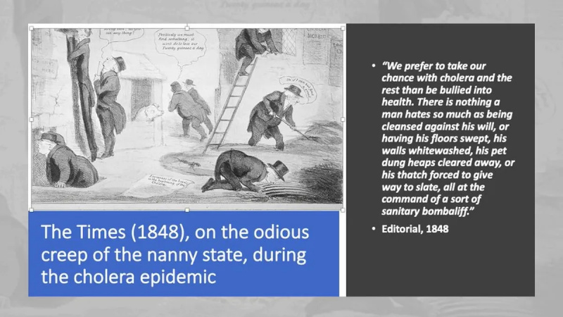 Vastasiko London Times 1800-luvulla terveyteen kiusatuksi tulemisesta?