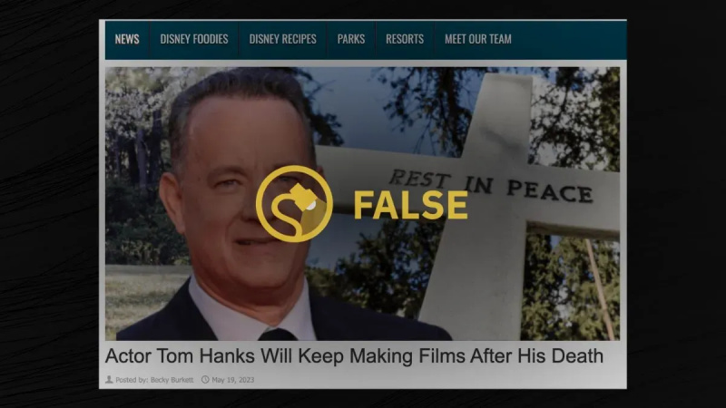 Hat Tom Hanks gesagt, dass er nach seinem Tod KI zum Filmemachen nutzen wird?