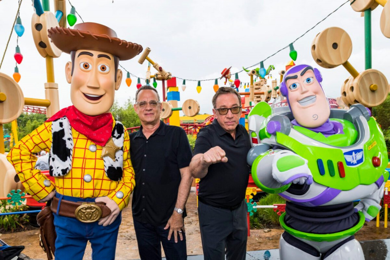 Er Tom Hanks 'Brother the Voice of Woody i' Toy Story 'Products?