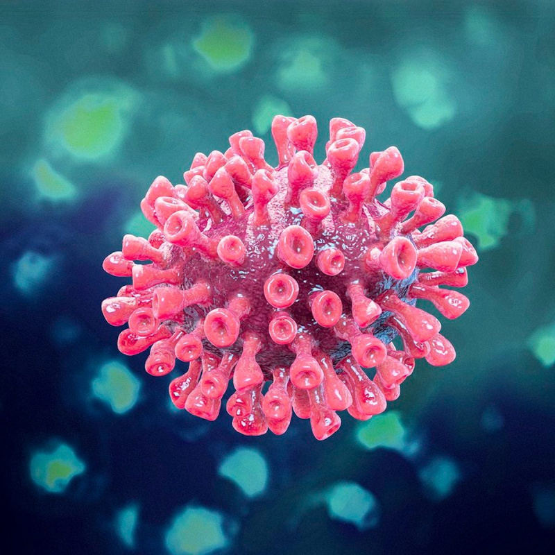 Viser dette billede 'fugtigt' Coronavirus?