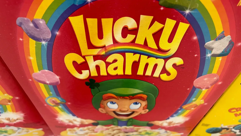 Teave selle kohta, et 'Lucky Charms on tervislikum kui praad' toidupüramiid