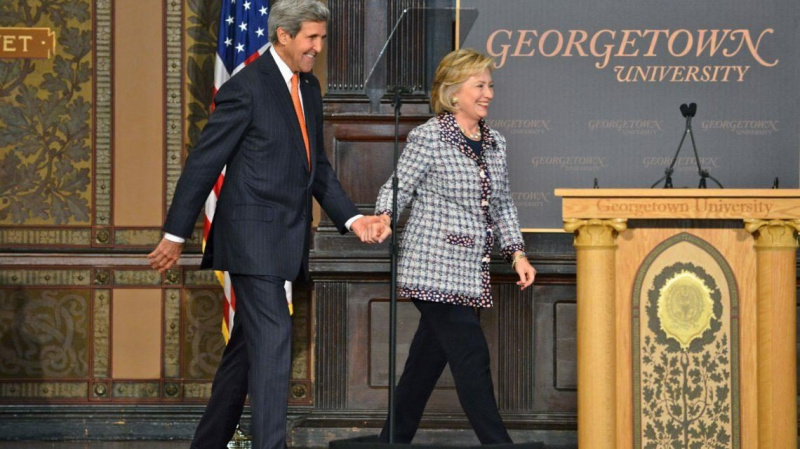 Clinton, Kerry Nimetty Nobelin rauhanpalkinnoksi Iranin kaupasta