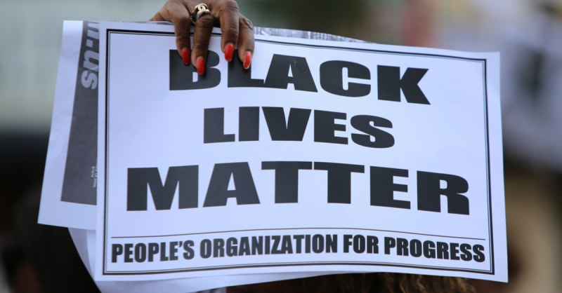 Black Lives Matter Zeichen