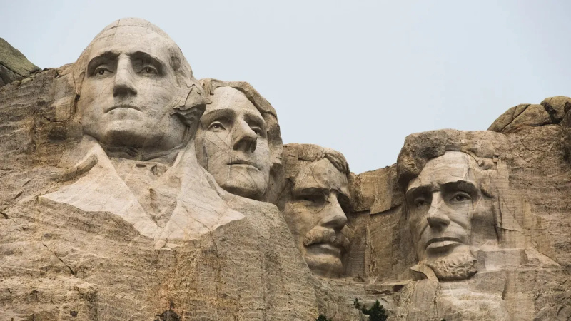 Gibt es auf dem Mount Rushmore keine Demokraten?