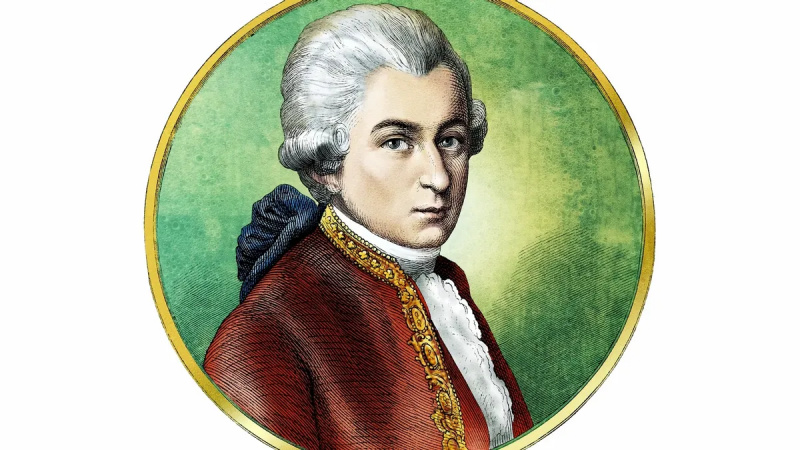 Skrev Mozart en Aria til Lampoon en hovedbobbende sopran?