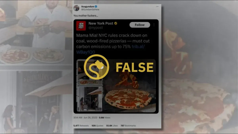 Vysvětlující: O těch pověstech o pizzerii pálené v New Yorku