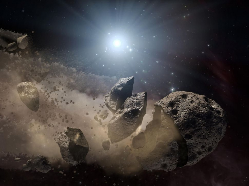 Drei große Asteroiden, die „größer als Fußballfelder“ sind, sollten im April 2021 an der Erde vorbeizoomen.