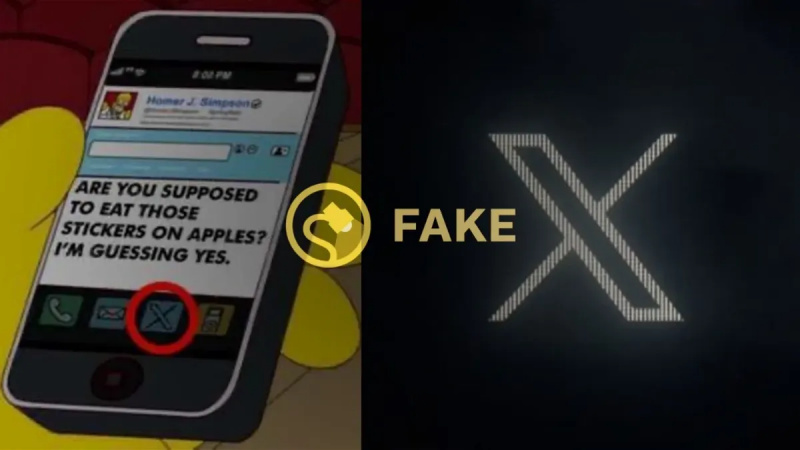 Ali so 'Simpsonovi' napovedali preimenovanje Twitterja v 'X'?